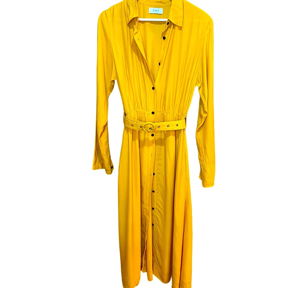 SWF yellow maxi dress